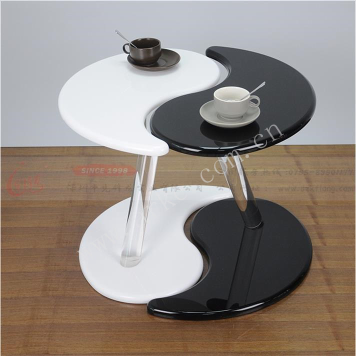 Acrylic Eight Diagrams Tea Table