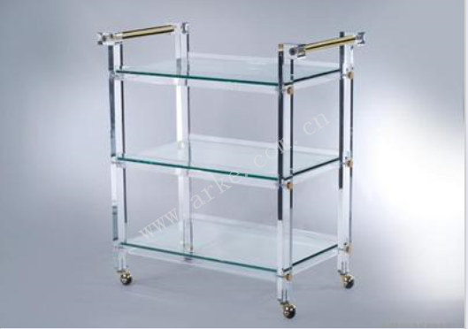 Acrylic trolley