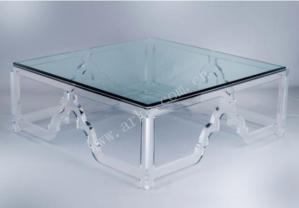Acrylic side table